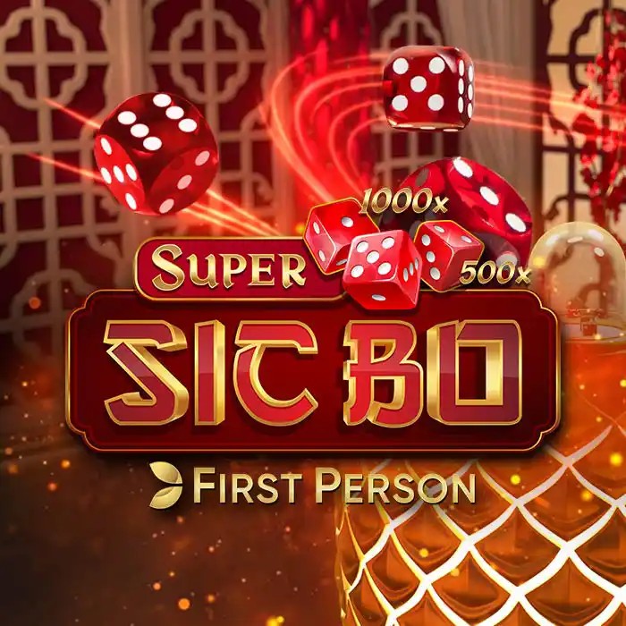 Super Sic Bo slot visual from Evolution available on wolfy.casino