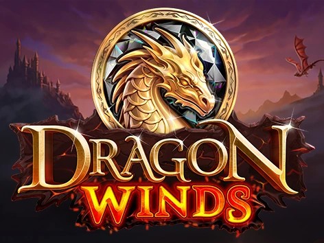 Dragon Winds logo – Slots by Skywind Group at Wolfy Casino