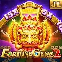 Slots logo of Fortune Gems 2 from Jili Games at Wolfy Casino