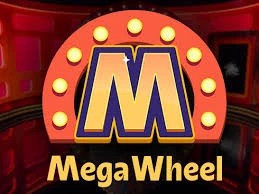 Mega Wheel slot logo by Pragmatic Play at Wolfy Casino