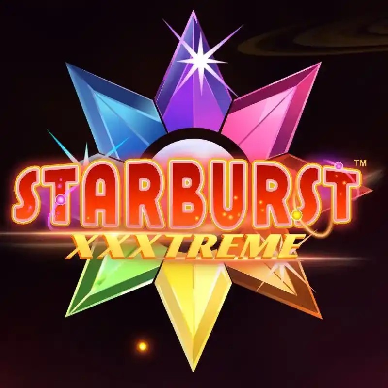 Starburst XXXtreme game by NetEnt – logo hosted on Wolfy Casino