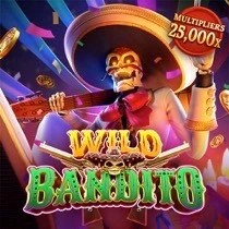 Wild Bandito logo by PG Soft at Wolfy Casino